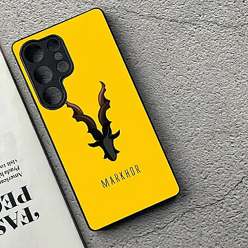 Markhor Pride Metal Phone Case - Bold National Animal Design for All Mobiles