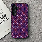 Ajrak Block Print Metal Back Cover - Heritage Style Case for Every Model
