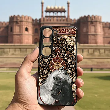 Persian Calligraphy Art 22 - Horse Heritage - Premium Phone Case - All Models