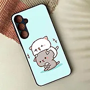 Cute BuBu DuDu - Premium Printed Metal soft Bumper shock Proof Case All Models