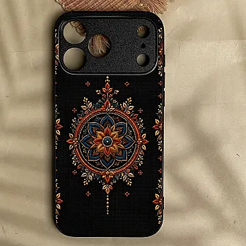 iPhone 18 Pro Max Classic Weave 25 Shockproof Metal Print Cover
