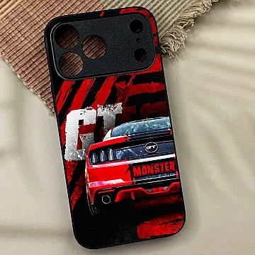 iPhone 18 Pro Max Speed Shift Racing Car Metal Print Case