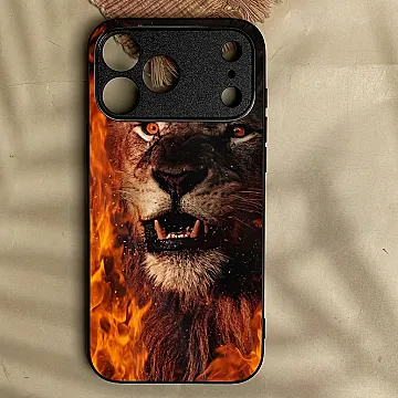 iPhone 18 Pro Max Tiger Metal Case – Shockproof Bumper