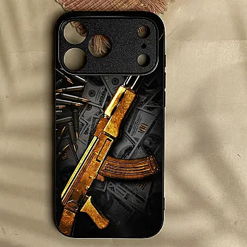 iPhone 18 Pro Max Dollar Metal Case – Shockproof Bumper