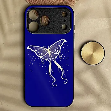 iPhone 18 Pro Max Butterfly Metal Case – Shockproof