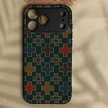 iPhone 18 Pro Max Classic Weave Metal Case – Shockproof