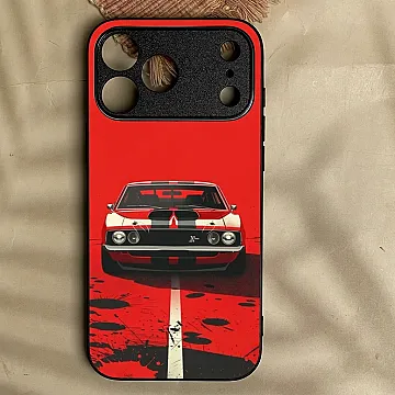 iPhone 18 Pro Max Racer Metal Case – Shockproof Bumper