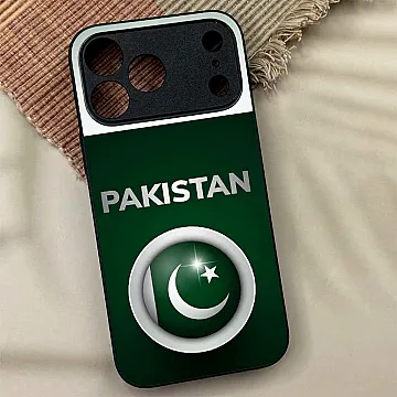 iPhone 18 Pro Max Pakistan Flag Metal Case – Shockproof