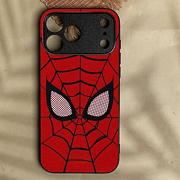 iPhone 18 Pro Max Web of Heroism Metal Print Shockproof Bumper Case