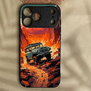 iPhone 18 Pro Max Jeep Offroad Shockproof Bumper Case