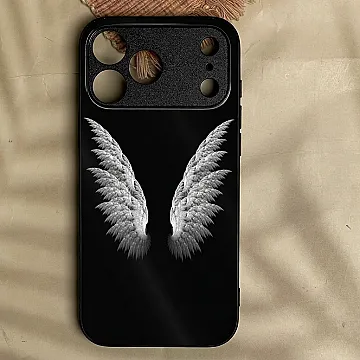 iPhone 18 Pro Max Angel Wings Shockproof Premium Case