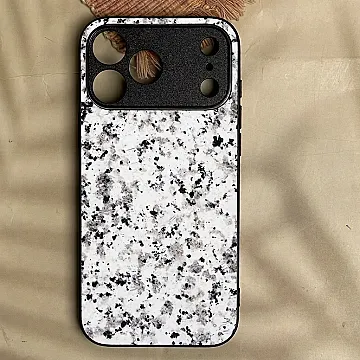 iPhone 18 Pro Max - White Aura Edition - Premium Printed Soft Bumper Protective Cover