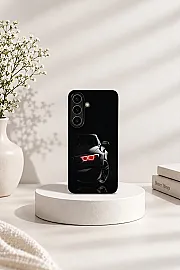 Samsung Galaxy S26 Fe - Car Cover- Premium Metal Printed Soft Bumper Shock Proof Case