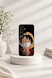 Samsung Galaxy S26 FE Case: Anime Edition – Shockproof Metal Back Cover Monkey D Luffi