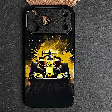 iPhone 18 Pro Max Formula 1 Design 5 – Racing Style Printed Bumper Case