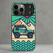 Suzuki Jimny Off-Road Design Metal Printed Shockproof Case for iPhone 18 Pro Max