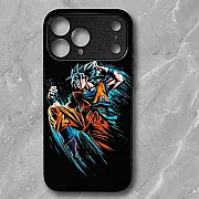 iPhone 18 Pro Max Anime 2.0 Premium Metal Printed Soft Bumper Shockproof Case – Bold Anime Protective Cover