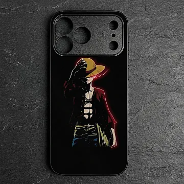 iPhone 18 Pro Case – Premium Metal-Printed Anime Shockproof Soft Bumper with Vibrant Art Design