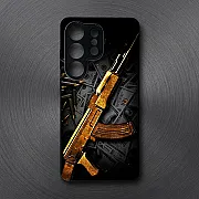 Galaxy S26 Ultra – Dollar Motif 6 – Premium Metallic Print Flexible Bumper Shock-Resistant Case