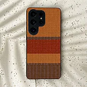 Samsung Galaxy S26 Ultra – Heritage Weave Motif 3 – Premium Metallic Print Flexible Bumper Shock-Resistant Case