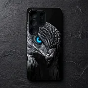 Galaxy S26 Ultra Case, Black Art Design 2 Metal Print Shockproof Soft Bumper Cover