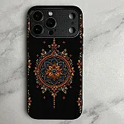 iPhone 18 Pro Case – Classic Weave Design 24 Metal-Printed Soft Bumper Shockproof Protective Cover