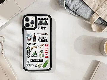 Collage Aesthetic Phone Case for iPhone 17 Pro - Shockproof Clear Graphic Case