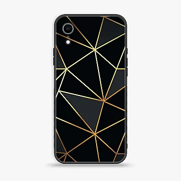 iPhone XR 3D Design 10 Premium Metal-Printed Shockproof Soft Bumper Case