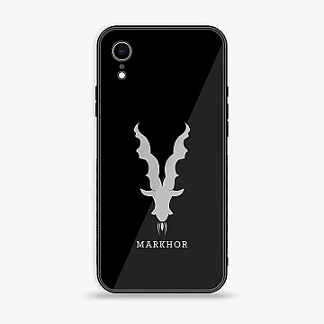 iPhone XR Markhor Design 9 Premium Metal Printed Soft Bumper Shockproof Case