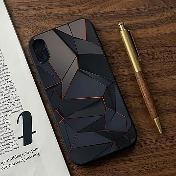 iPhone XR 3D Design 2 Premium Metal Printed Soft Bumper Shockproof Case – Style 48532