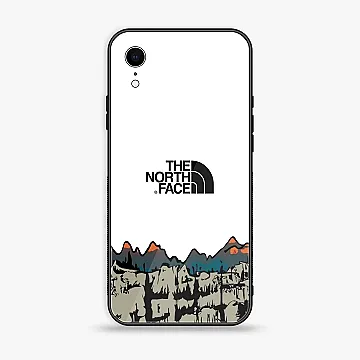iPhone XR North Face Design 1 Metal Print Case – Soft Shockproof Bumper Cover (CS-25660)