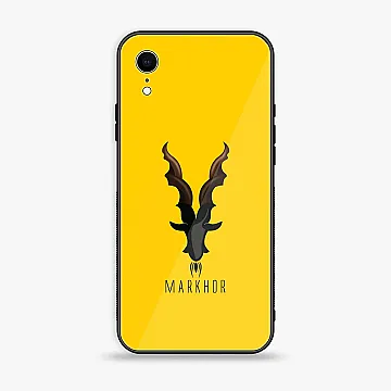 iPhone XR Markhor Series Design 1 Metal Print Case – Soft Shockproof Bumper Cover (CS-21231)