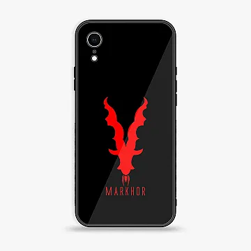 iPhone XR Markhor Design 10 Metal Print Case – Soft Shockproof Bumper Cover (CS-20174)