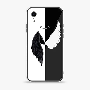 iPhone XR Angel Wings 2.0 Design 5 Mobile Cover – Premium Metal Printed Soft Bumper Shockproof Case