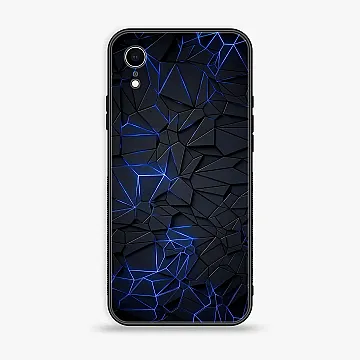 iPhone XR 3D Design 1 Cover – Premium Metal Printed Soft Bumper Shockproof Case