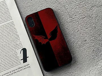 iPhone XR Angel Wings 2.0 Back Cover – Metal Printed Soft Edge Anti-Shock Case