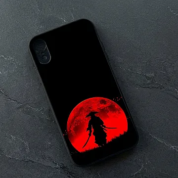 iPhone XR - Ninja Series - Premium Metal-Printed Soft Bumper Impact-Guard Case