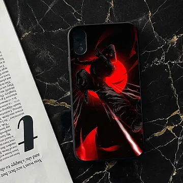 iPhone XR - Ninja Series - Premium Metal-Printed Soft Bumper Drop-Shield Case