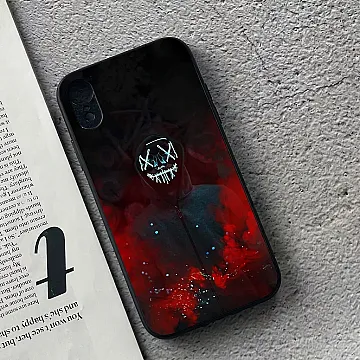 iPhone XR - Anonymous 2.0 Series - Premium Metal-Printed Soft Bumper Shield-Flex Case